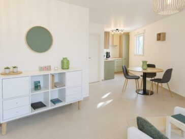 HOME CONCEPT - appartement neuf - ELLIPSIS - W0-séjou-cuisine